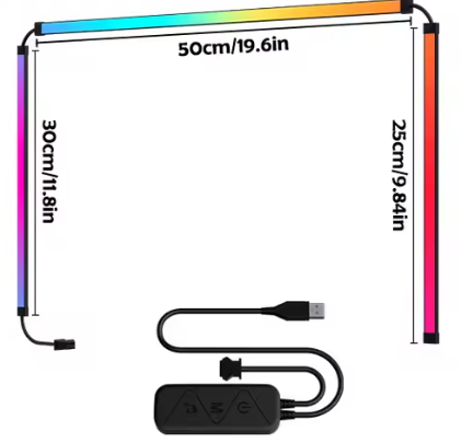 Kit Lueur – Rétroéclairage LED pour écran PC