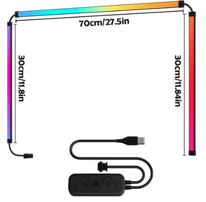 Kit Lueur – Rétroéclairage LED pour écran PC